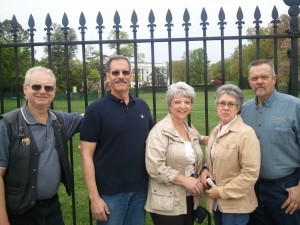 Motley crew at the White House