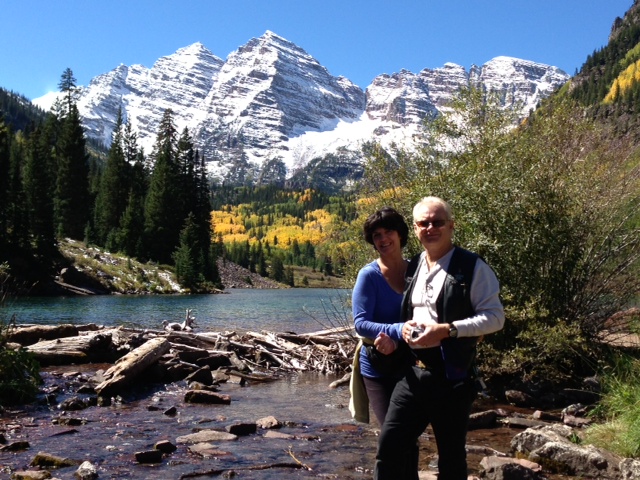 Rick and Doreen Newton in Colorado